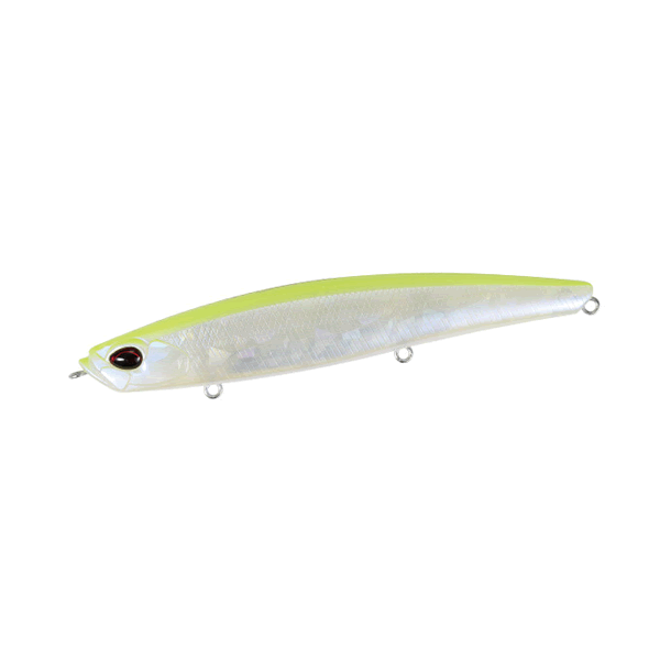 DUO BAY RUF SEEK 128S 128mm : 38g Sinking CLB0230 GHOST PEARL CHART saltwater fishing lure