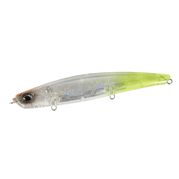 DUO BAY RUF SEEK 128S 128mm : 38g Sinking CEA0674 CLEAR CHART MIRAGE freshwater fishing lure