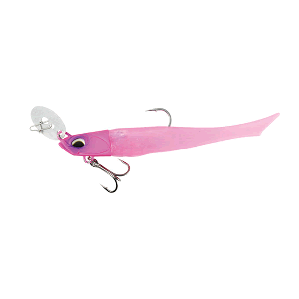 DUO BAY RUF BR CHATTER FISH SET 24g 3.5" : 24g PCC0721 MATTE GLAMOR PINK saltwater fishing lure