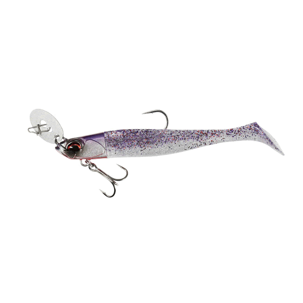 DUO BAY RUF BR CHATTER SHAD SET 18g 3.5" : 18g PCC0722 LG VIOLET SHINER saltwater fishing lure