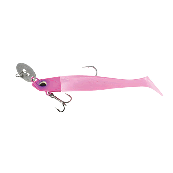 DUO BAY RUF BR CHATTER SHAD SET 24g 3.5" : 24g PCC0721 MATTE GLAMOR PINK saltwater fishing lure