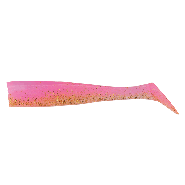 DUO BAY RUF BR CHATTER SHAD 3.5" (3 pcs/pack) S052 PINK/GOLD