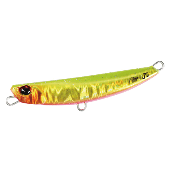 DUO BEACH WALKER FLIPPER iT38 68mm : 38g Sinking GPA0540 FLOUNDER GOLD PB saltwater fishing lure