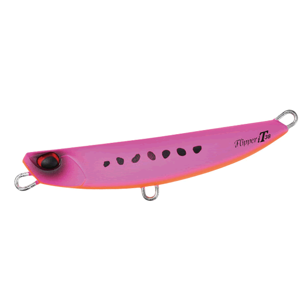 DUO BEACH WALKER FLIPPER iT38 68mm : 38g Sinking PCC0543 MATTE PINK GLOW saltwater fishing lure