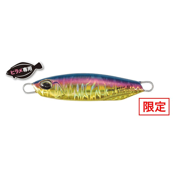 DUO Drag Metal Cast Flat Fish Selection 40g Sinking PPA0706 UVBLUE PINK GOLD saltwater fishing lure