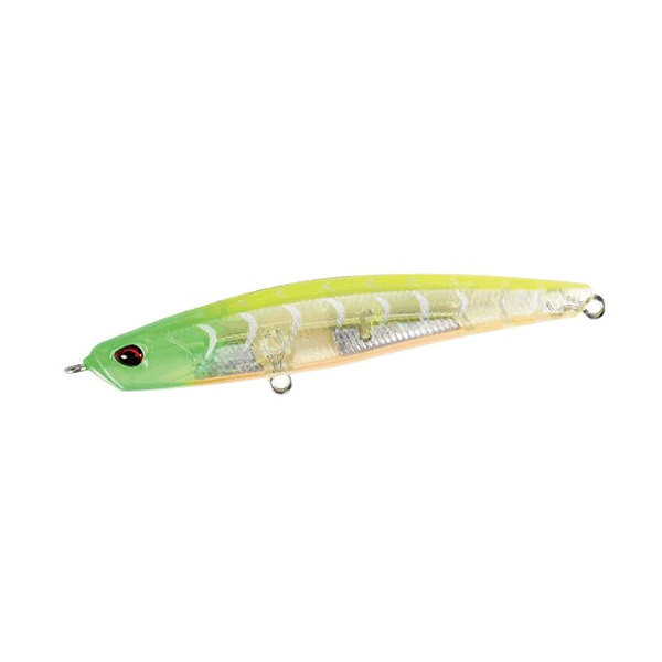 DUO BAY RUF SEEK 85HW 85mm : 20g Sinking CEA0737 LIME HEAD CLEAR GIGO saltwater fishing lure