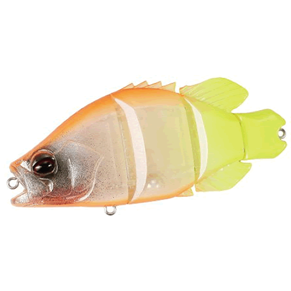 DUO REALIS DEAD DRIFT 95 95mm : 28g Floating CCC0556 DOUBLE ORANGE CH TAIL freshwater fishing lure