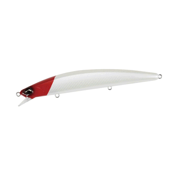 DUO TIDE MINNOW SPRAT 120S 120mm : 23g Sinking ACC0001 PEARL RED HEAD