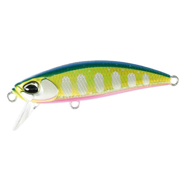 DUO SPEARHEAD RYUKI 46S 46mm : 5.0g Sinking ANA4098 BLUE PINK GOLD YAMAME freshwater fishing lure