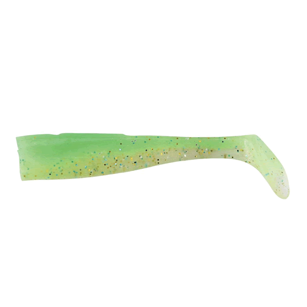 DUO Bay RUF BR CHATTER SHAD 2.5" (3 pcs/pack) S044 LIME GOLD saltwater fishing lure