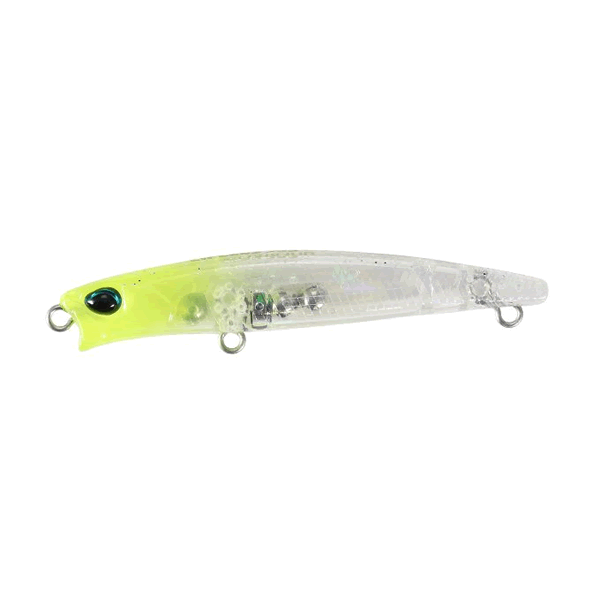 DUO TETRA WORKS TOTOSLIM LIPLESS 50S 50mm : 2.5g Sinking CLA0887 CC SILVER saltwater fishing lure