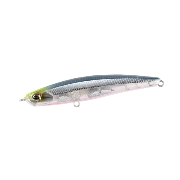 DUO BAY RUF SEEK 85S 85mm : 14.5g Sinking CSH0776 UV CLEAR FLASH saltwater fishing lure