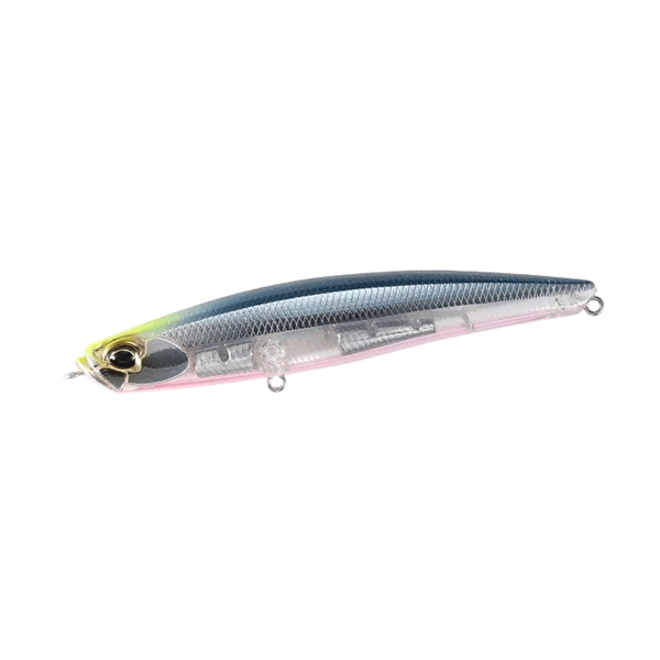 DUO BAY RUF SEEK 128S 128mm : 38g Sinking CSH0776 UV CLEAR FLASH saltwater fishing lure