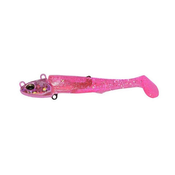 DUO Beach Walker Jumgo Set 21g 3.0" : 21g PQA0925 ZABUTON UV CLEAR PINK