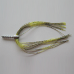 ZAPPU DN RUBBER 1/16oz (1.8g) (5 pcs/pack) #01 OSG BLUE GILL fishing terminal tackle