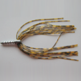 ZAPPU DN RUBBER 1/13oz (2.2g) (5 pcs/pack) #02 BROWN PUMPKIN fishing terminal tackle