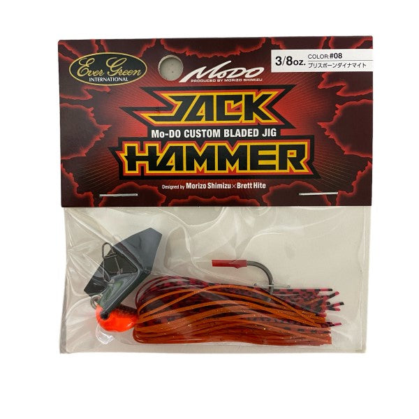 EVERGREEN JACK HAMMER 3/8oz #008 PRE−SPAWN DYNAMITE