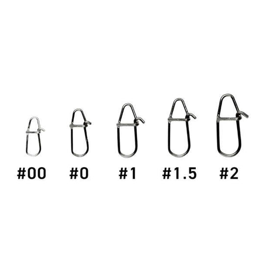 ima ima POWERFUL SNAP #0 (9 pcs/pack) fishing terminal tackle — photo 2