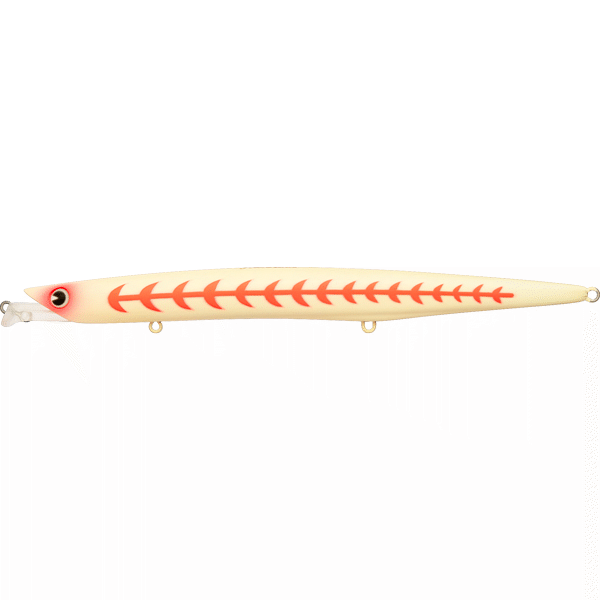 ima FLUTE 168F 168mm : 20g Floating #FLT168-010 BONE GLOW BONE