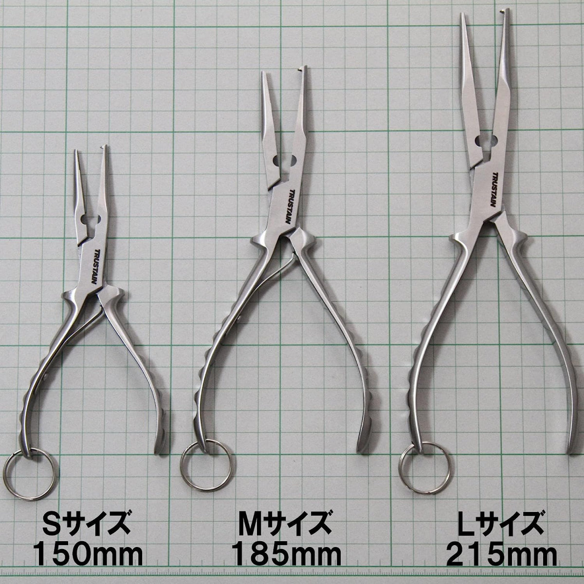 TRUSTAIN TRUSTAIN PLIERS L : 210mm Straight Type
