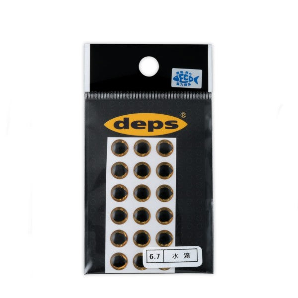 deps CRYSRAL EYE 6.0 dia. (18 pcs/pack) SUITEKI-GOLD