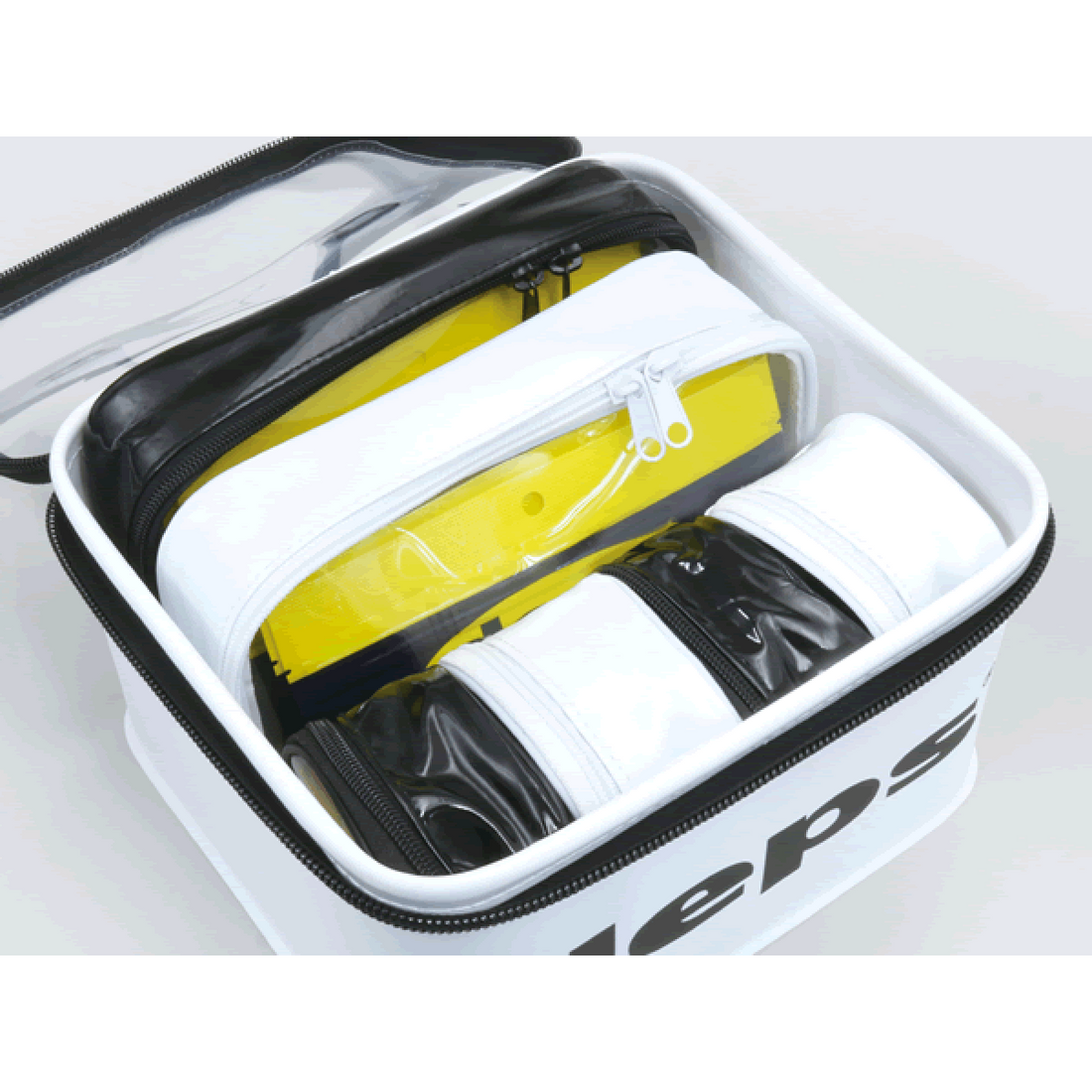 deps MULTI POUCH S : H79 x W115 x D53mm WHITE fishing accessory — photo 2