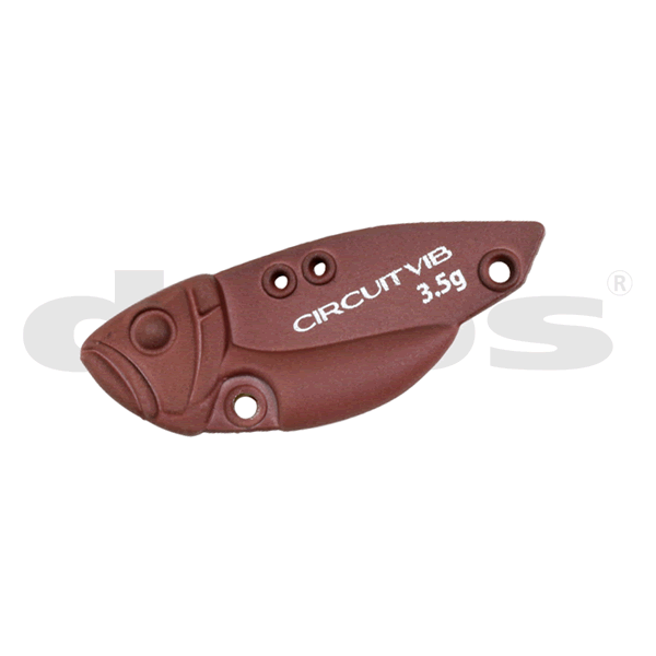 deps CIRCUIT VIB TM 2.0g 27mm : 2.0g #08 CHOCOLATE BROWN