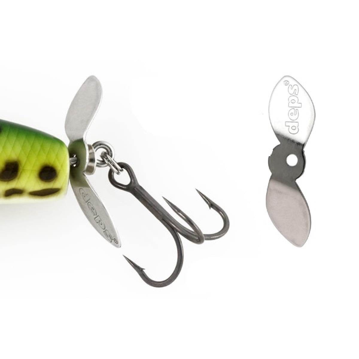 deps BUZZJET 96mm : 30g #04 JET BLACK - Britannic Trade