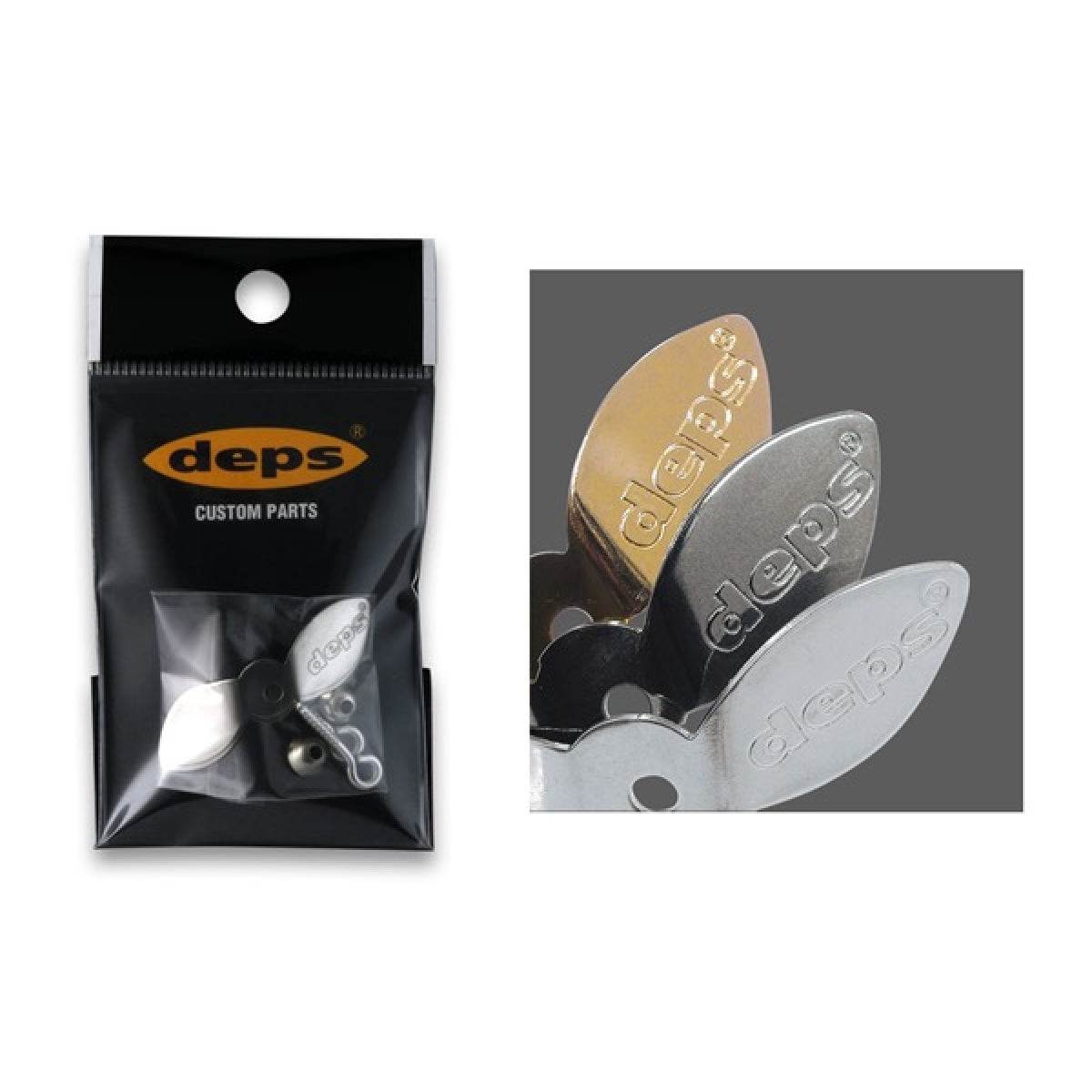 deps BUZZJET 96mm : 30g #04 JET BLACK - Britannic Trade