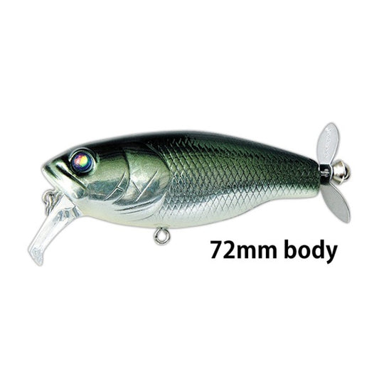deps BUZZJET Jr. 72mm : 14g #09 MAT CHART freshwater fishing lure — photo 2