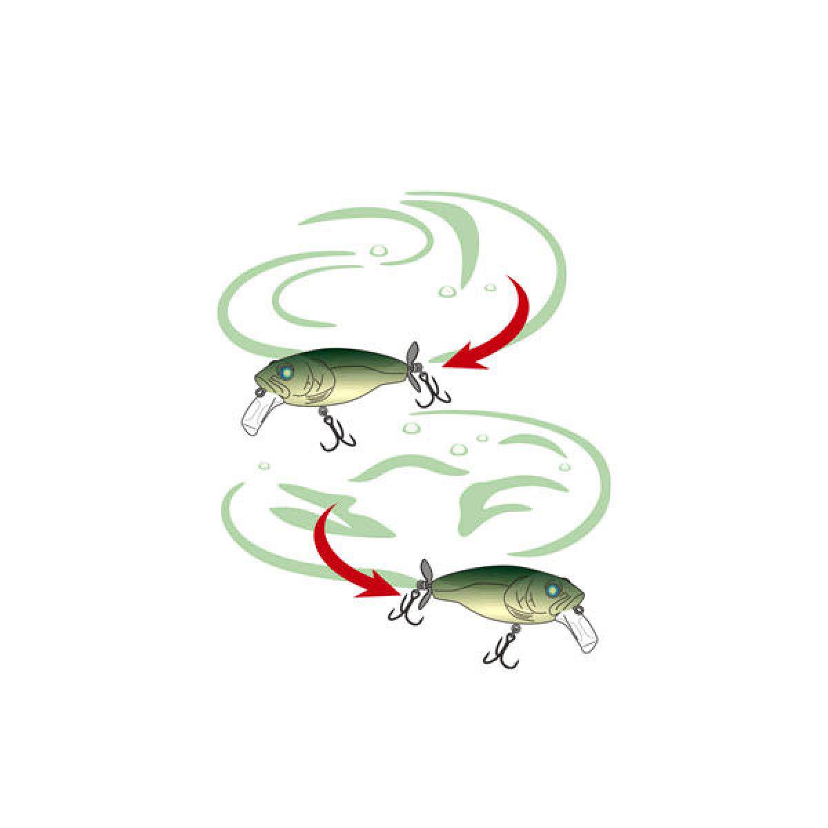 deps BUZZJET Jr. 72mm : 14g #16 REAL BLUE GIL - Britannic Trade