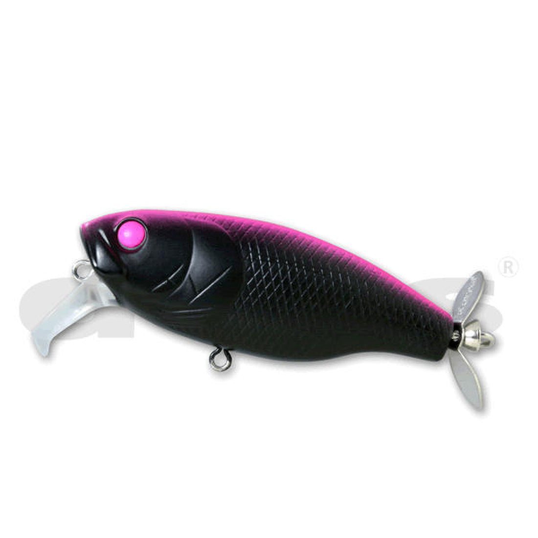 deps BUZZJET Jr. 72mm : 14g #27 BIJIBURU BLACK freshwater fishing lure