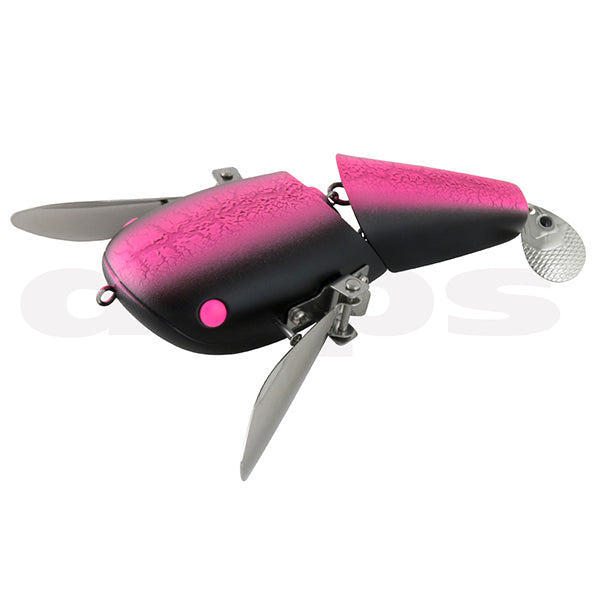 deps NZ CRAWLER 134mm : 3oz #08 VISIBLE BLACK freshwater fishing lure