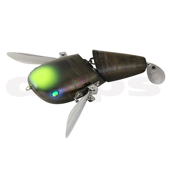 deps NZ CRAWLER 134mm : 3oz #10 SMOKE BLACK freshwater fishing lure