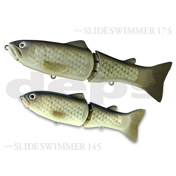 deps new SLIDESWIMMER 175 175mm : 2.6oz Floating / Silent #01 FLASH CARP freshwater fishing lure