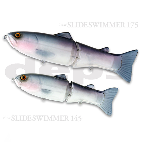 deps new SLIDESWIMMER 175 175mm : 2.6oz Floating / Silent #24 PRO BLUE SHINER freshwater fishing lure