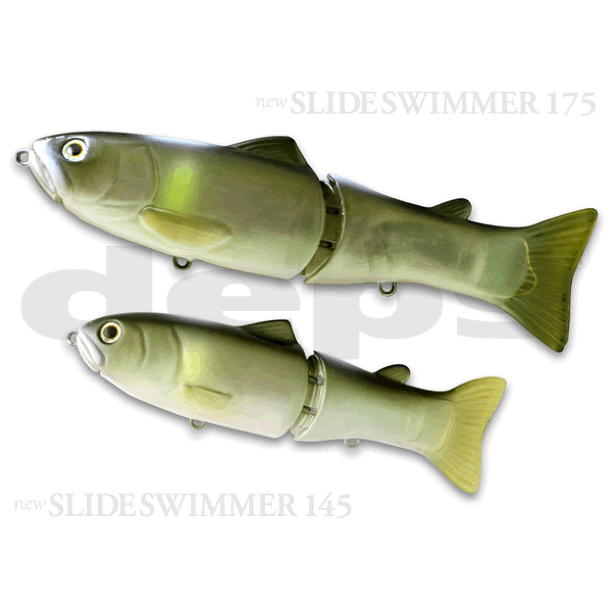 deps new SLIDESWIMMER 175 175mm : 2.8oz Slow Sinking / Knock sound #04 GHOST AYU