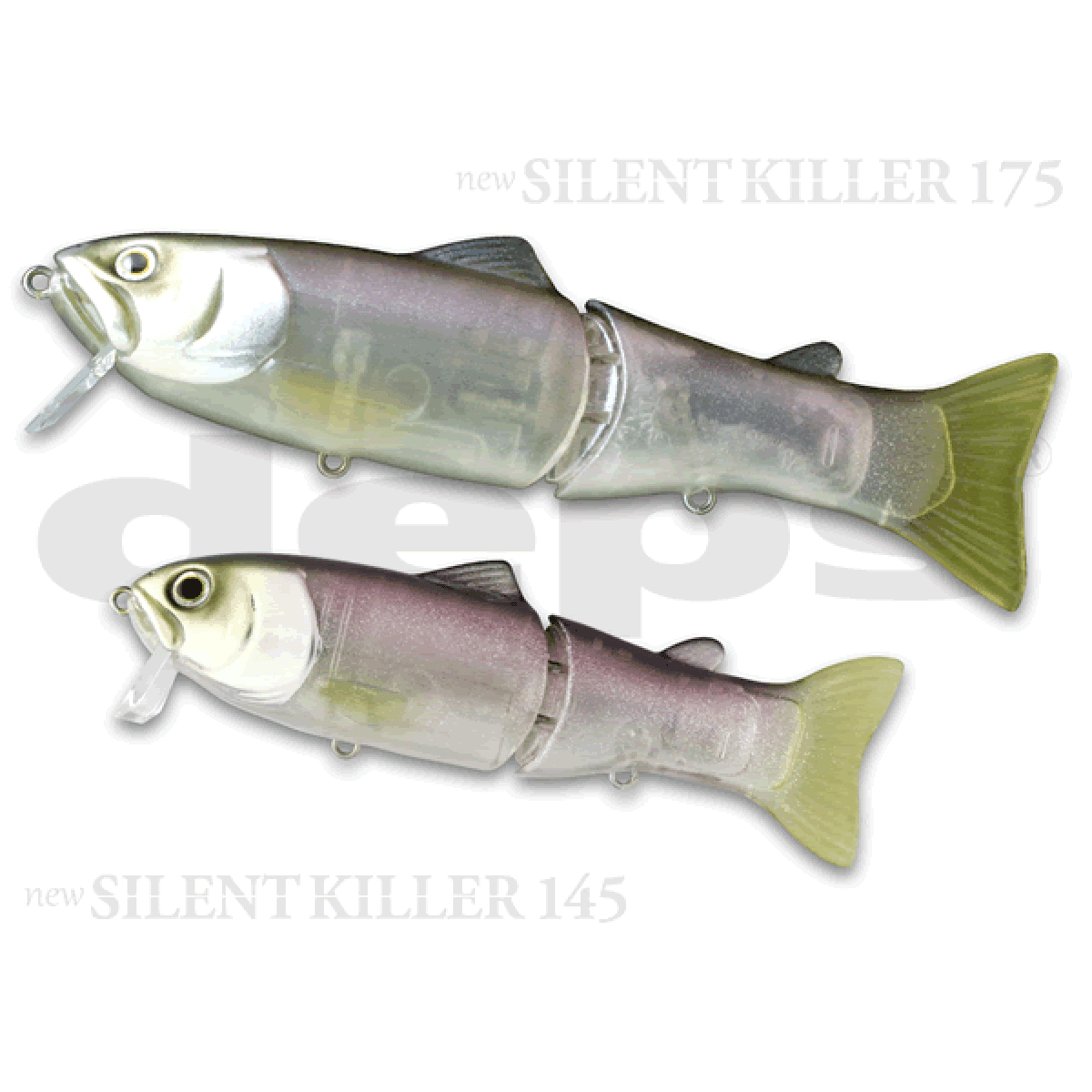 deps new SILENTKILLER 175 175mm : 2.5oz Floating #11 CLEAR WAKASAGI - Britannic Trade