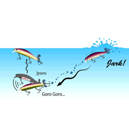 deps SPIRALMINNOW 120mm : 25.0g #21 BIZIBURU BLACK freshwater fishing lure — photo 2