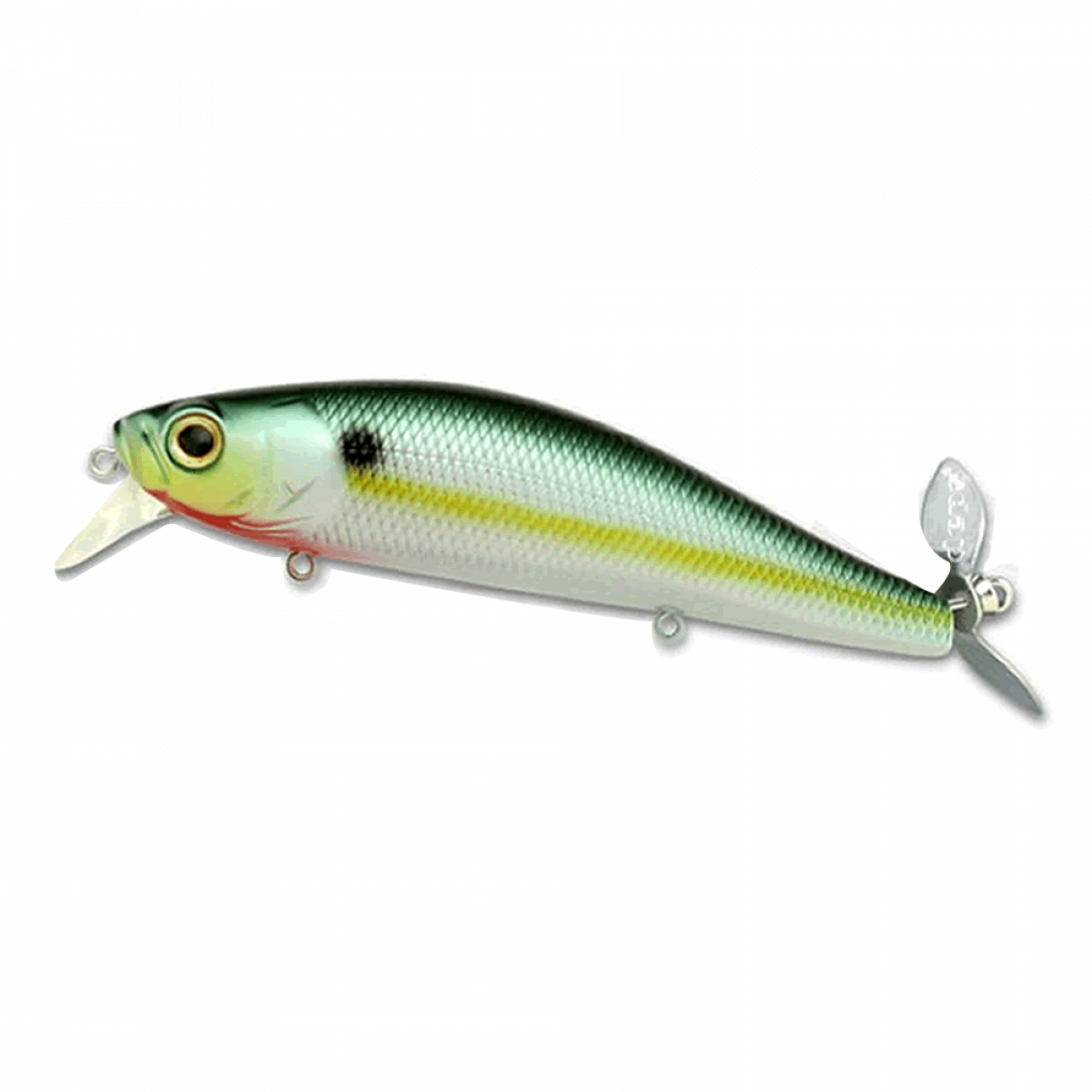 deps SPIRALMINNOW 120mm : 25.0g #76 SEXY SHAD freshwater fishing lure