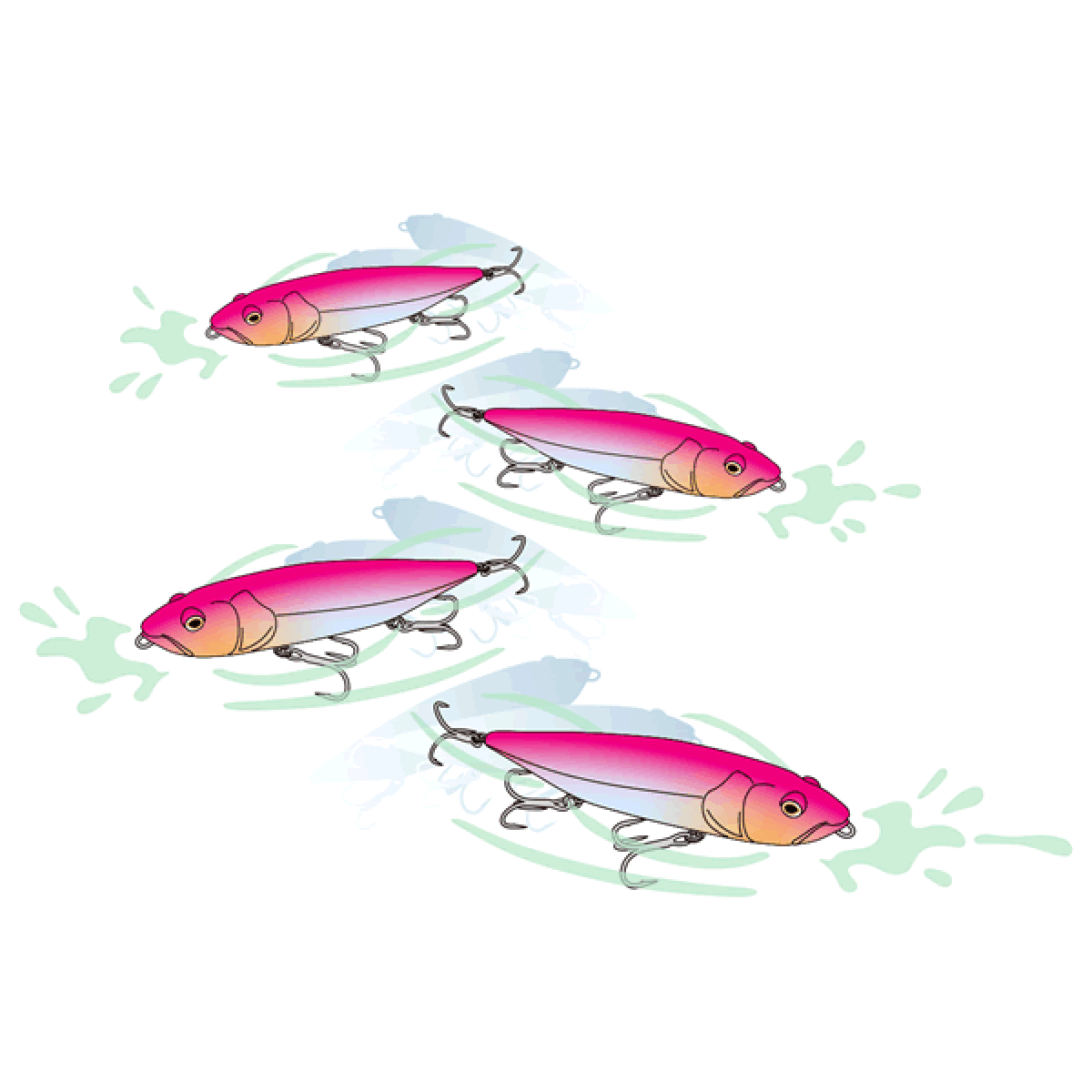 deps HUGE PENCIL SKATER 225mm : 3.7oz Silent #10 HOT TIGER - Britannic Trade