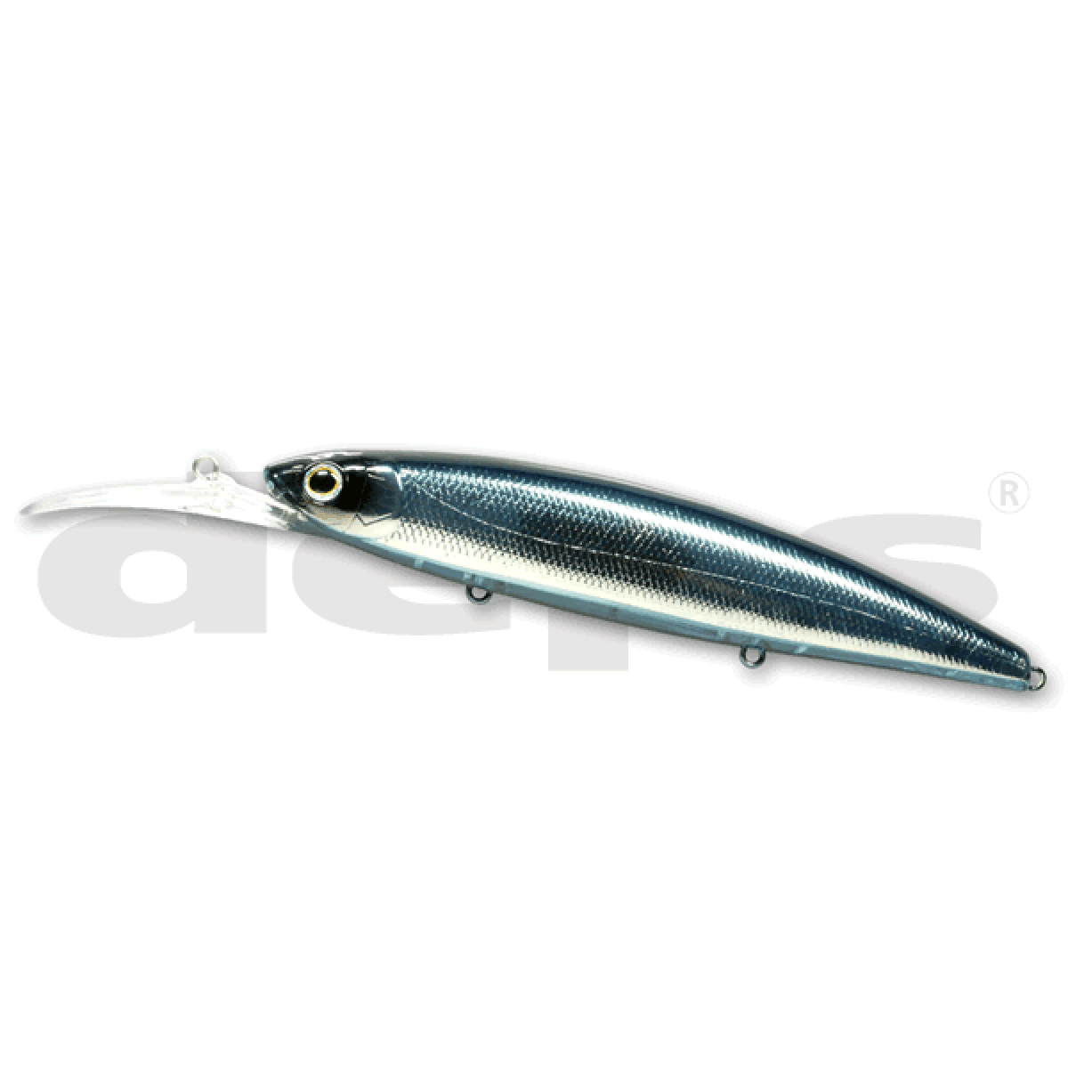 deps BALISONG MINNOW LONGBILL 130SF 130mm : 26.5g Slow Floating #24 BLUE moon GALAXY - Britannic Trade