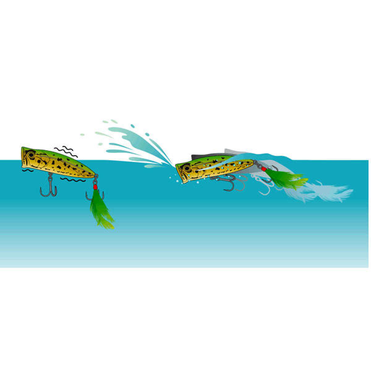 deps PULSECOD Jr. 65mm : 10.0g #01 GMKUROKIN - Britannic Trade