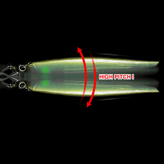 deps BALISONG MINNOW 130SP 130mm : 7/8oz Suspend #29 SKELETON DAZZLER freshwater fishing lure — photo 2