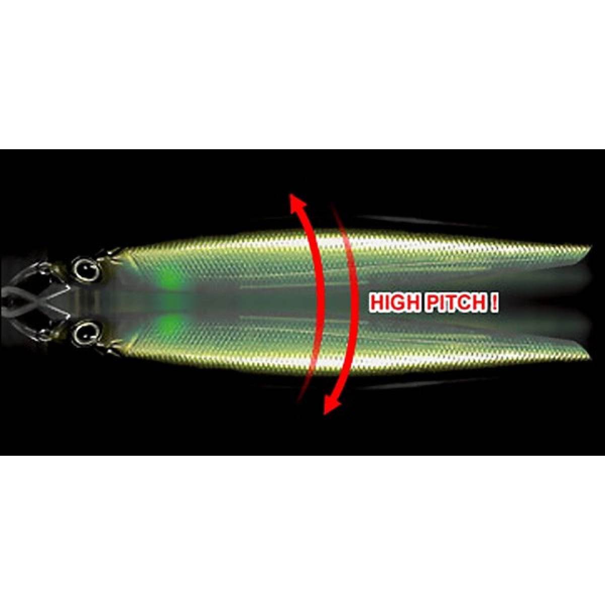 deps BALISONG MINNOW 100SP 100mm : 5/86oz Suspend #22 GM KUROKIN - Britannic Trade