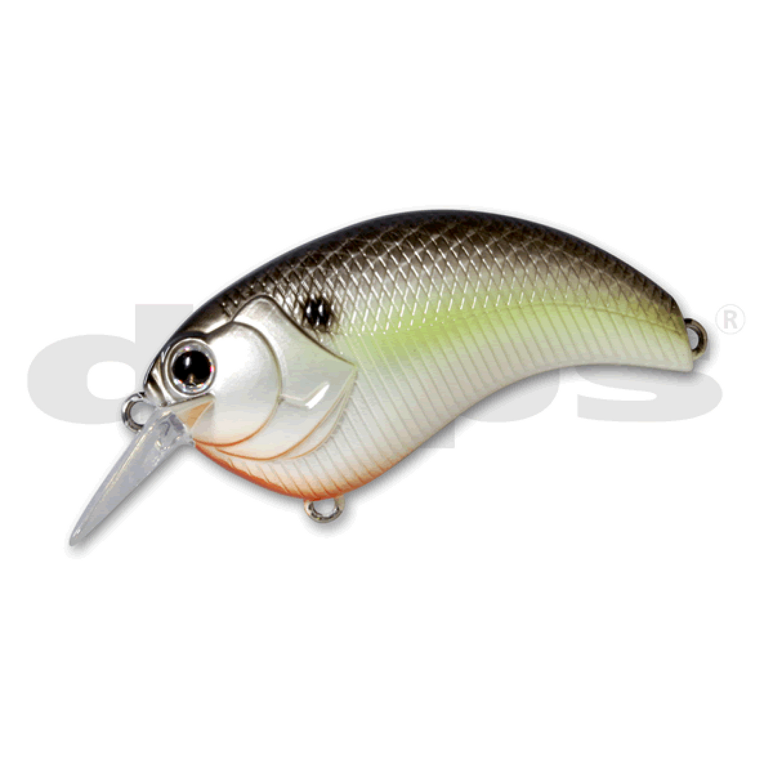 deps EVOKE 1.2 55mm : 11g #18 BLACK BACK SHADDO freshwater fishing lure