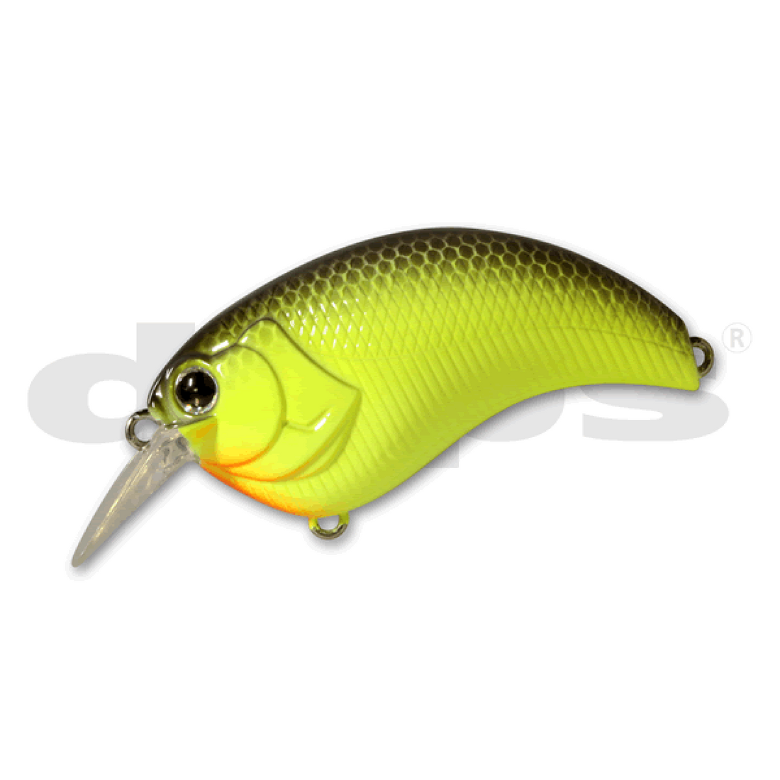 deps EVOKE 1.2 55mm : 11g #20 BLACK BACK CHART freshwater fishing lure