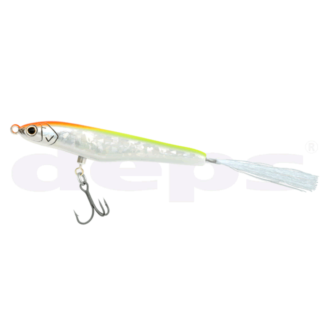 deps WAKASAGI BAIT 65F 65mm : 3.5g Floating #05 FLASH CHART ORANGE freshwater fishing lure