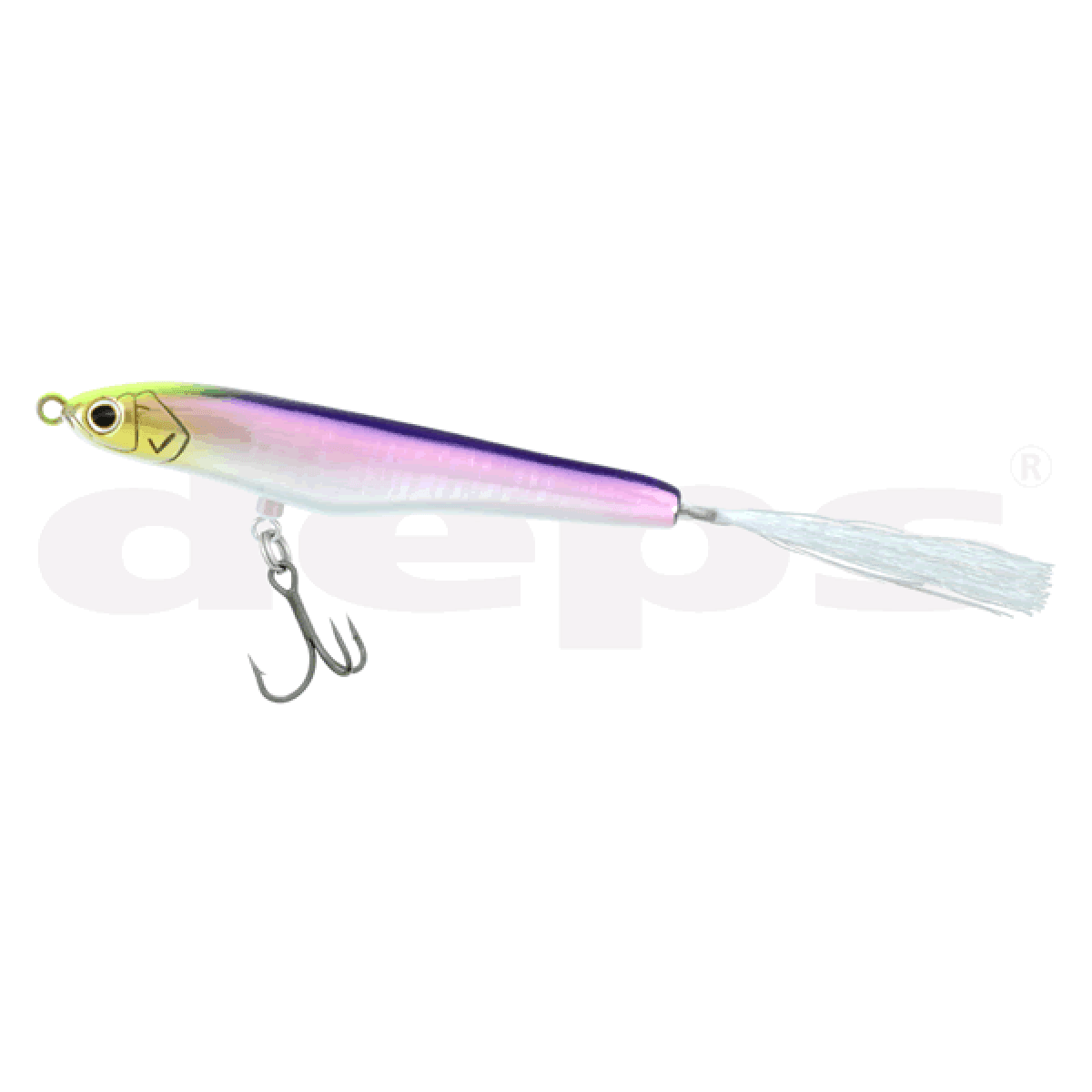 deps WAKASAGI BAIT 65F 65mm : 3.5g Floating #07 FLASH PURPLE - Britannic Trade
