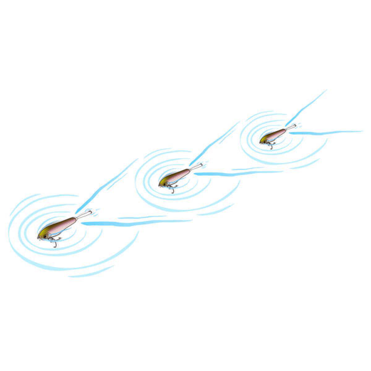 deps WAKASAGI BAIT 65S 65mm : 4.3g Sinking #02 FLASH WAKASAGI - Britannic Trade